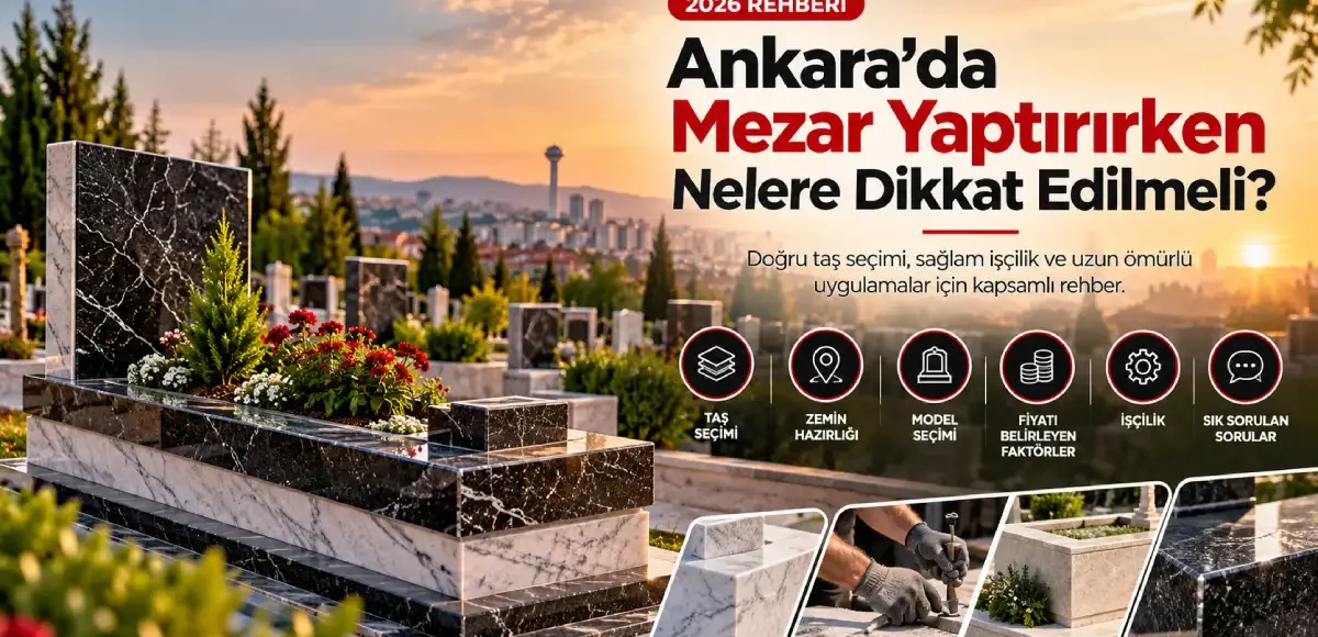 Ankara mezar yapımı rehberi - mermer ve granit mezar modelleri